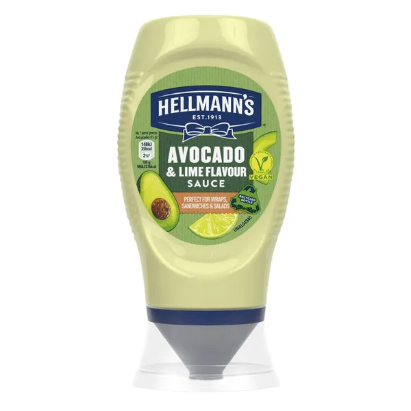 HELLMANN'S Σάλτσα Avocado & Lime 250ml