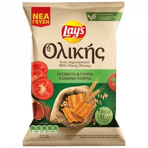 Lay's Σνακ Ολικής Ντομάτα & Πιπεριά 95g