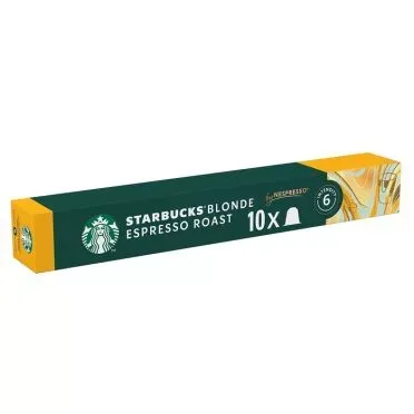 Starbucks® Blonde® Espresso Roast by NESPRESSO® 10 κάψουλες καφέ
