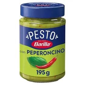 Barilla Σάλτσα Pesto Basilico Peperoncino Χωρίς Γλουτένη 195γρ.