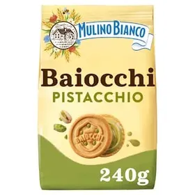 MULINO BIANCO Μπισκότα Γεμιστά Baiocchi με Κρέμα Φιστικού 240g