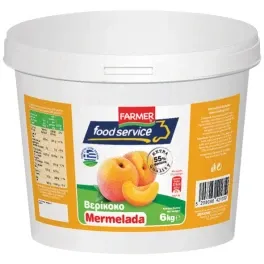 Farmer Mermelada 55% Βερίκοκο 6kg