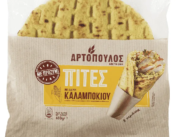 Αρτόπουλος Πίτες Για Σουβλάκι Με Αλεύρι...