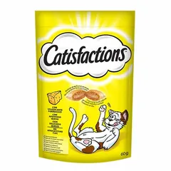 CATISFACTIONS Σνακ Γάτας με Τυρί 60g