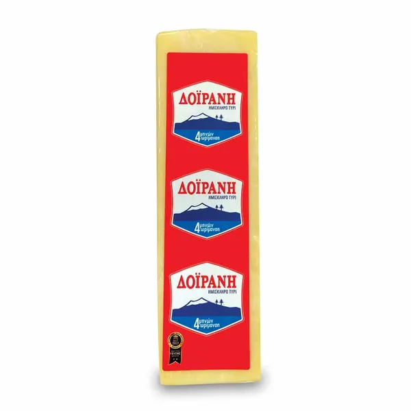 Δοϊράνη Ημίσκληρο Τυρί Ωρίμανσης 4Μηνών 1 kg