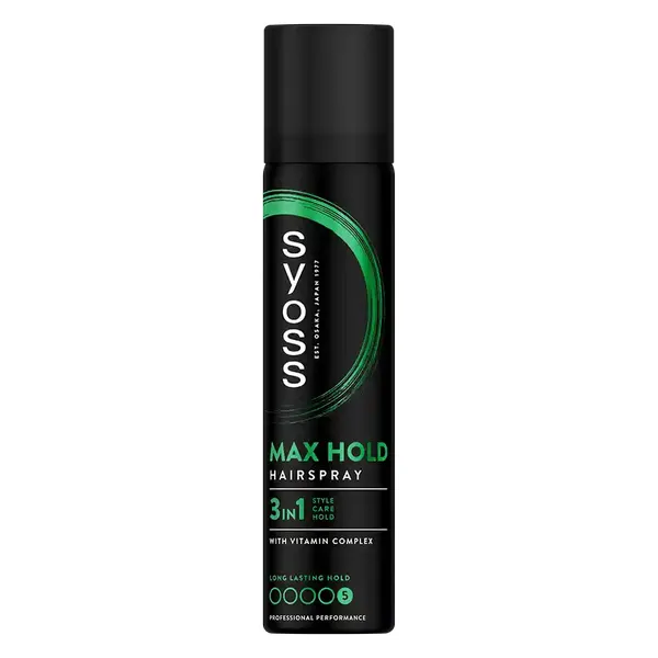 Syoss Λακ Μαλλιών Max Hold Mini 75ml