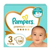 Pampers Πάνες Premium Care Mega Box (120τεμ) Νο3