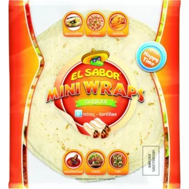 EL SABOR MINI WRAPS ORIG.HAPPY TIME 144g