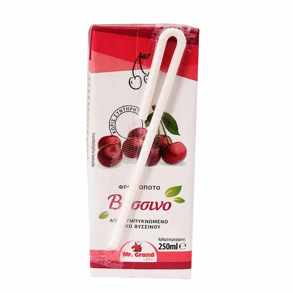 MrGrand Φρουτοποτό Βύσσινο 250ml.