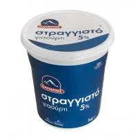 Γιαούρτι Στραγγιστό 5% λιπαρά ΟΛΥΜΠΟΣ 1 Kg