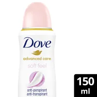 Αποσμητικό Spray Advanced Soft Feel Dove 2x150 ml