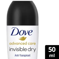 Αποσμητικό Roll On Advanced Invisible Dove 2x50 ml