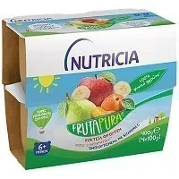 Nutricia Frutapura Κοκτέιλ Φρούτων 100gr (4τεμ)