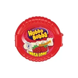 Hubba Bubba Τσίχλα Φράουλα Mega Long