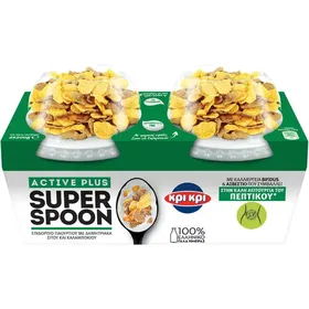 Επιδόρπιο γιαουρτιού Super Spoon KPI KPI active plus 2x200gr
