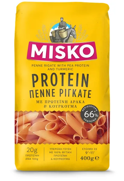 protein σπαγγέτι ή πέννε ριγκάτε
