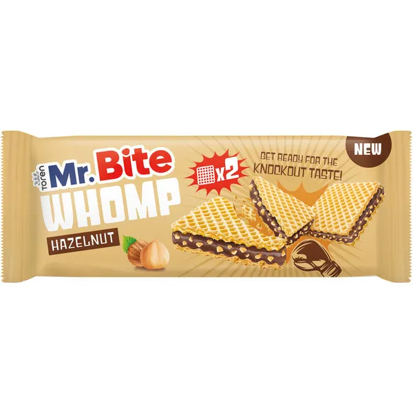 MR BITE Γκοφρέτα Με Κρέμα Φουντούκι 44γρ