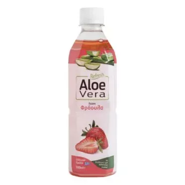 REFRESH ALOE VERA ΠΟΤΟ ΓΕΥΣΗ ΦΡΑΟΥΛΑ 500ML