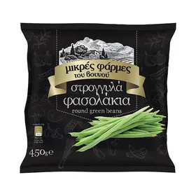 φασολάκια στρογγυλά ή πλατιά κτψ