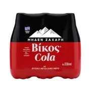 Cola zero ΒΙΚΟΣ 6x330ml