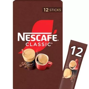 NESCAFÉ® CLASSIC STICKS ΣΤΙΓΜΙΑΙΟΣ ΚΑΦΕΣ 12x2g