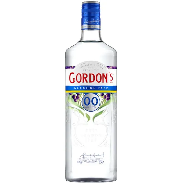 0.0% alcohol free gin