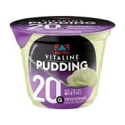 ΔΕΛΤΑ Vitaline Protein Pudding με γεύση Φιστίκι Χωρίς γλουτένη Χωρίς λακτόζη Χωρίς προσθήκη ζάχαρης 200g