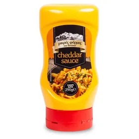 cheddar sauce top down 290γρ.
