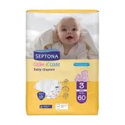 SEPTONA Calm n' Care Πάνες Midi Nο3 4-9Kg 60τεμ