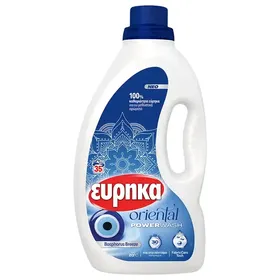 Εύρηκα Oriental Powerwash Απορρυπαντικό Πλυντηρίου Ρούχων Bosphorus Breeze 35mez. 1,4lt.