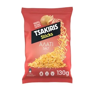 Tsakiris Sticks Αλάτι 130gr