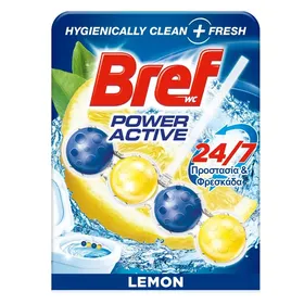Μπλοκ Τουαλέτας Power Activ Juicy Lemon Bref Wc Block 50g