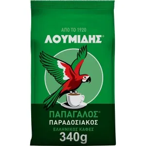 Καφές ΛΟΥΜΙΔΗΣ Παπαγάλος 96gr μονοποικιλιακός ή κοσμοπολίτης