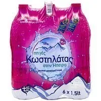 Κωστηλάτας Φυσικό Μεταλλικό Νερό 6x1,5lt