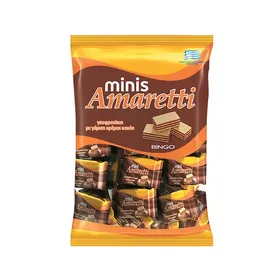 minis γκοφρετάκια με γέμιση κρέμας κακάο