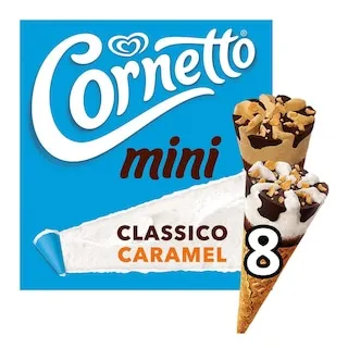CORNETTO Παγωτό Πύραυλος Μίνι Κλασικό & Καραμέλα 8x36g