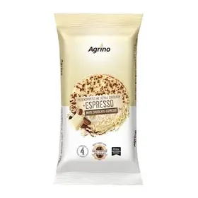 Agrino Ρυζογκοφρέτες Λευκή Σοκολάτα Espresso 64gr