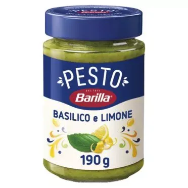 BARILLA ΣΑΛΤΣΑ ΜΕ ΒΑΣΙΛΙΚΟ ΚΑΙ ΛΕΜΟΝΙ 190GR