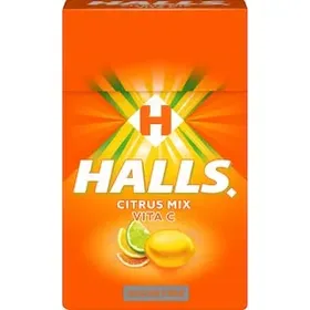 HALLS Καραμέλες Βιταμίνη C 28g
