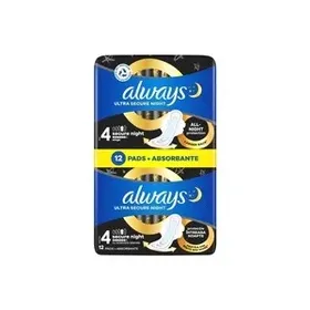 Σερβιέτες Ultra Secure Night 12τεμ.