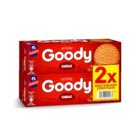 ΑΛΛΑΤΙΝΗ Μπισκότα Goody Κανέλα 2x185g