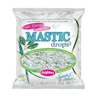 Λάβδας Καραμέλες Mastic Drops Sugar Free 150gr