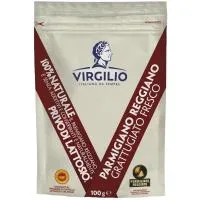 Τυρί Τριμμένο Parmigiano Reggiano 24 μηνών Ωρίμανσης Virgilio  ελάχιστο βάρος 100 g