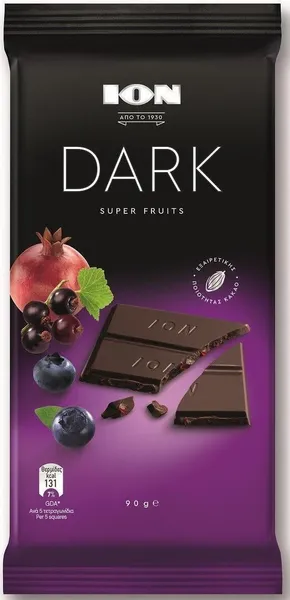 σοκολάτα υγείας κλασική ή υγείας 70% ή super fruits ή πορτοκάλι 90γρ.
