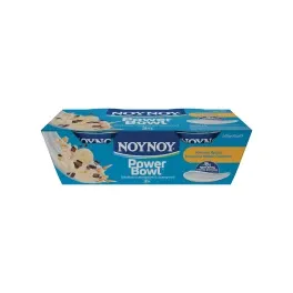 NOYNOY Powerbowl επιδόρπιο γιαουρτιού, μπισκότο ολικής 2x175γρ