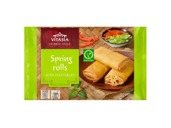 Mini spring rolls (Κρέας, λαχανικά)