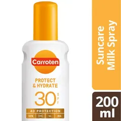 Carroten Αντηλιακό Γαλάκτωμα Protect & Hydrate Σπρέι SPF30 200ml.