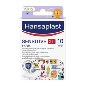 Hansaplast Sensitive Παιδικά Επιδέσματα Animals XL 6x7cm 10τεμ.