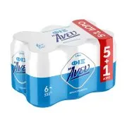 ΦΙΞ Άνευ Μπίρα Χωρίς Αλκοόλ 5x330ml +1 Δώρο