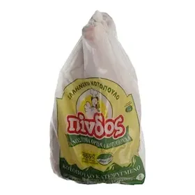ΠΙΝΔΟΣ Κοτόπουλο Ολόκληρο Ελληνικό Κατεψυγμένο 1.6kg